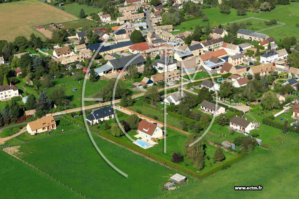 Photo arienne de Jouy-sur-Eure