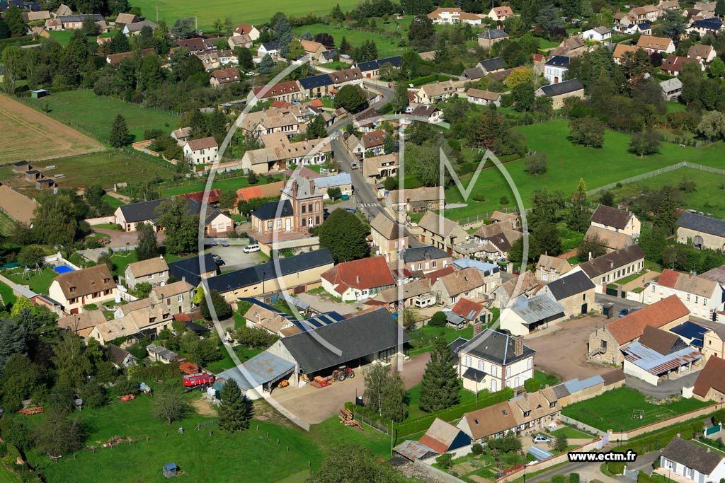 Photo arienne de Jouy-sur-Eure