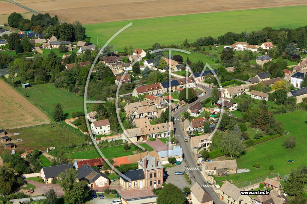 Photo arienne de Jouy-sur-Eure