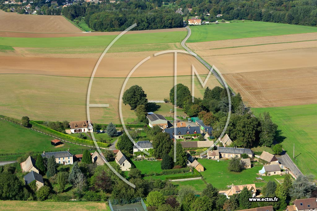 Photo arienne de Jouy-sur-Eure