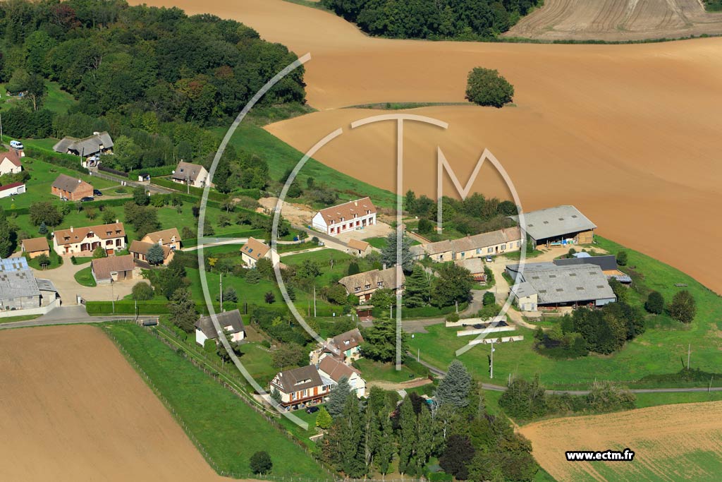 Photo arienne de Jouy-sur-Eure (Les Pleignes)