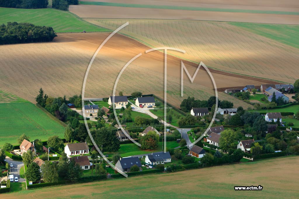 Photo arienne de Jumelles (Le Mesnil Chaudron)
