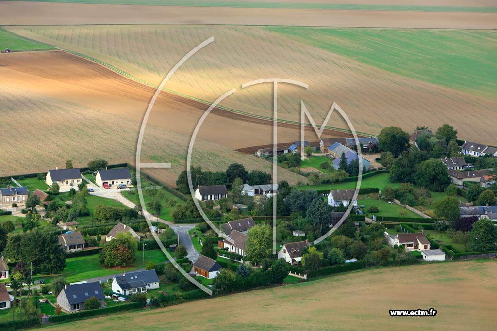 Photo arienne de Jumelles (Le Mesnil Chaudron)