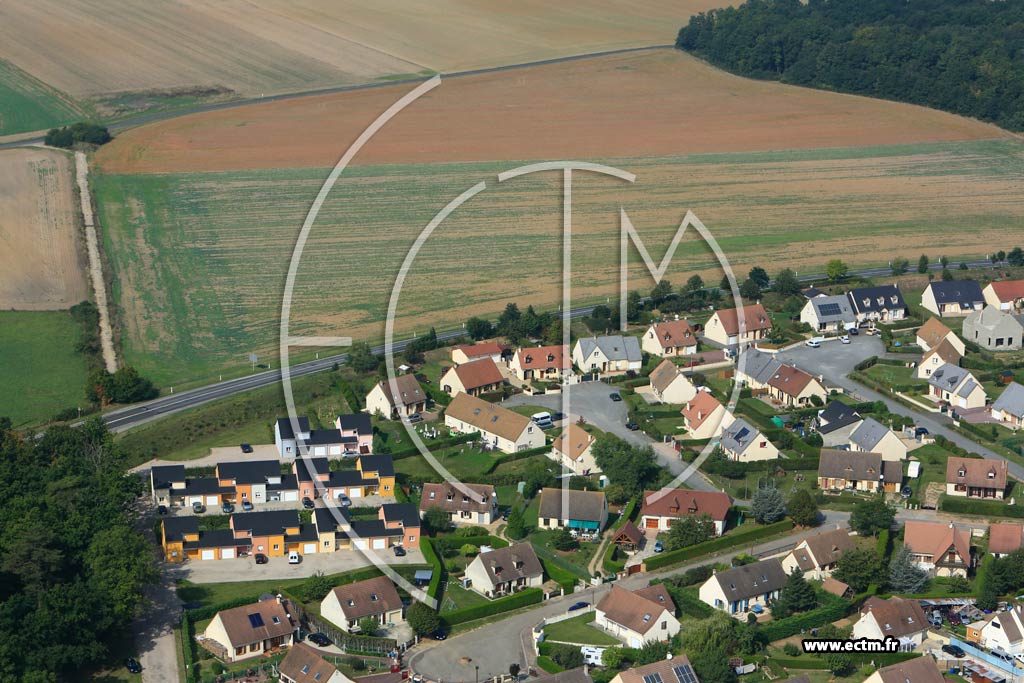 Photo arienne de La Bonneville-sur-Iton