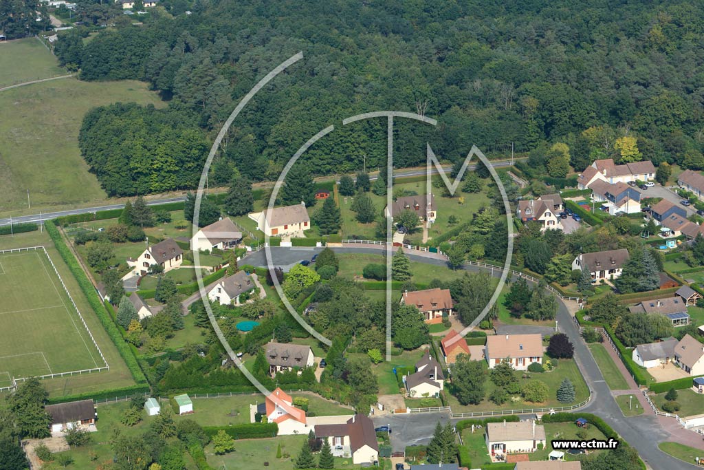 Photo arienne de La Bonneville-sur-Iton