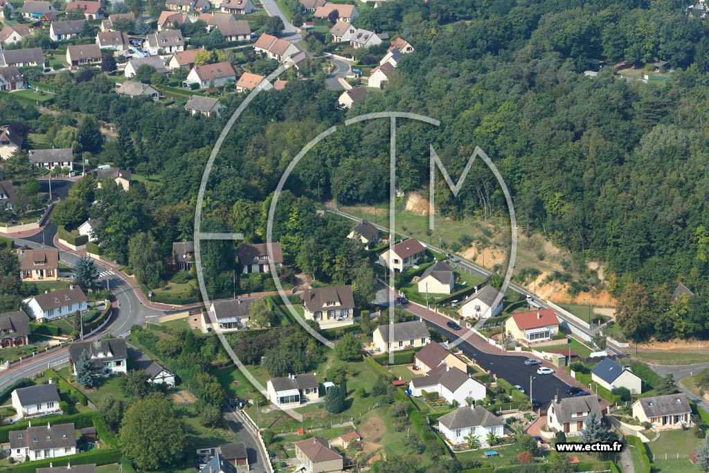 Photo arienne de La Bonneville-sur-Iton