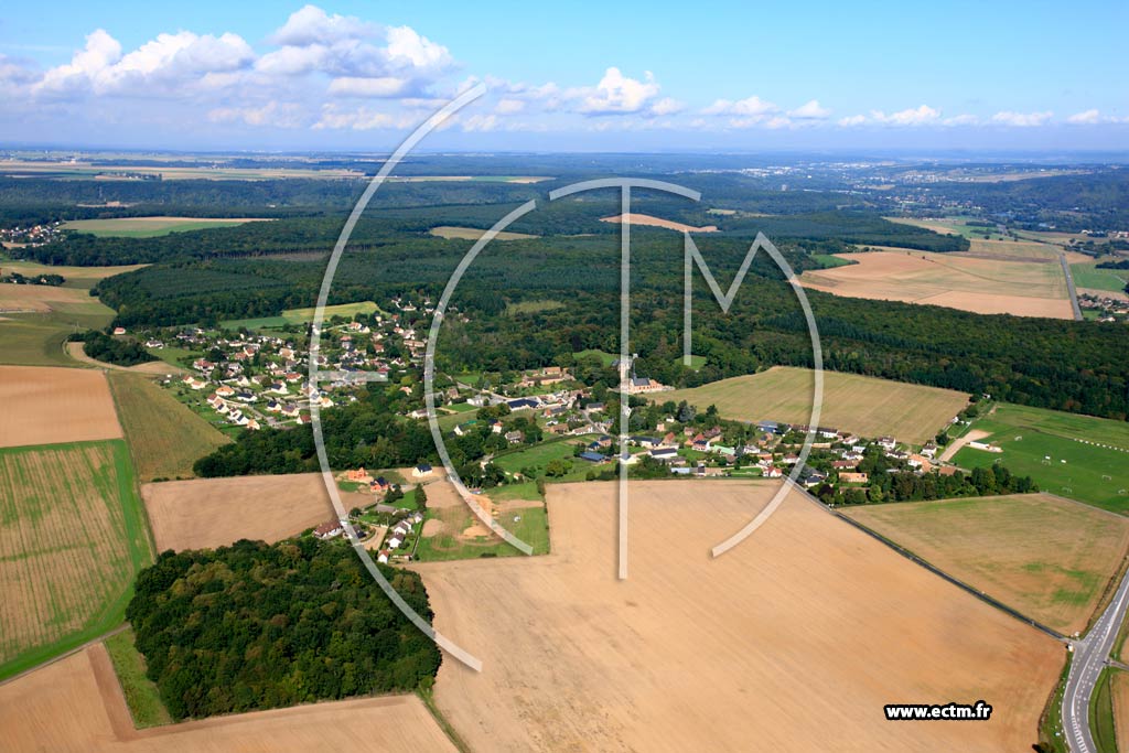 Photo arienne de La Chapelle-du-Bois-des-Faulx