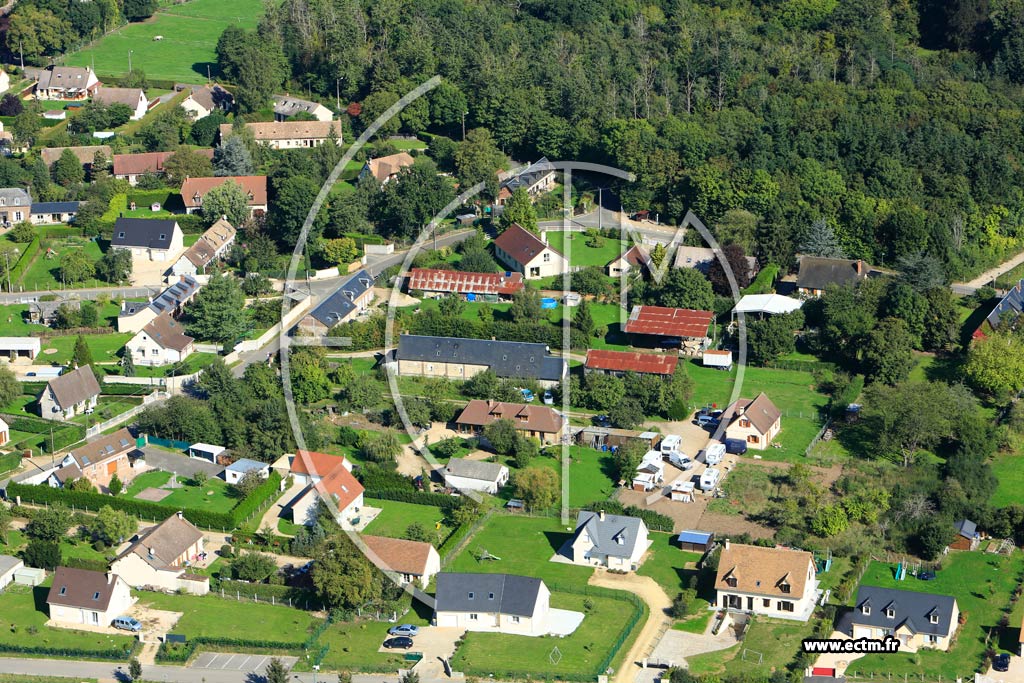 Photo arienne de La Chapelle-du-Bois-des-Faulx