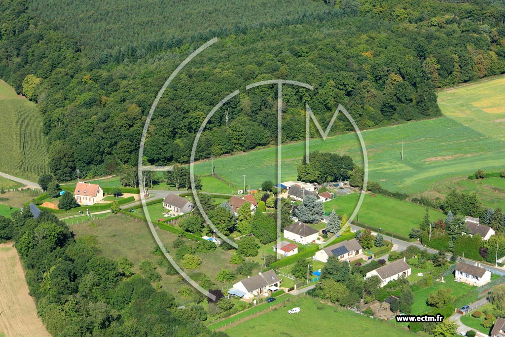 Photo arienne de La Chapelle-du-Bois-des-Faulx
