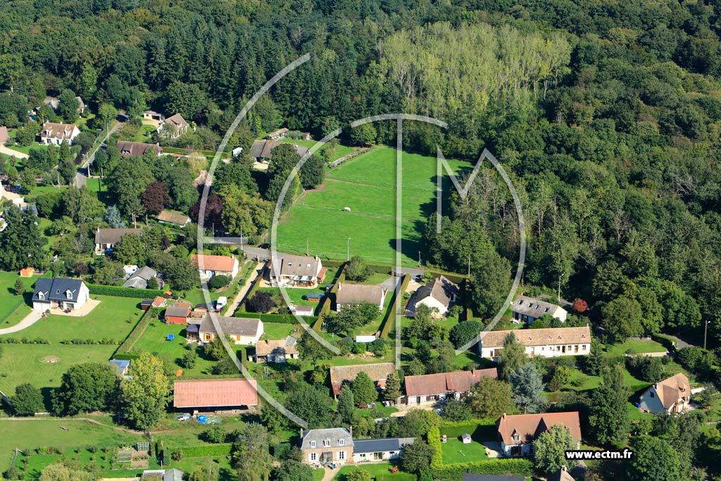 Photo arienne de La Chapelle-du-Bois-des-Faulx