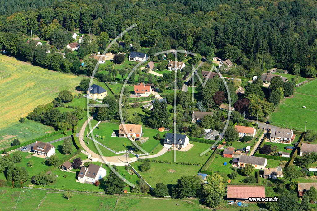 Photo arienne de La Chapelle-du-Bois-des-Faulx