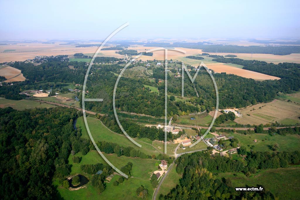Photo arienne de La Croisille (La Basse Croisille)