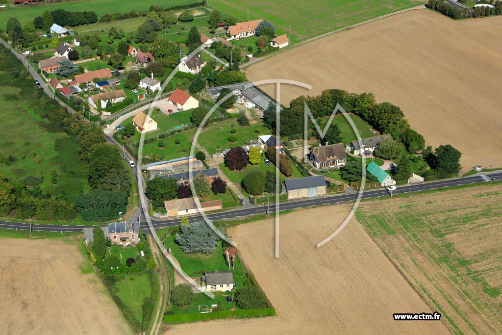 Photo arienne de Le Boulay-Morin (Le Mesnil Doucerain)