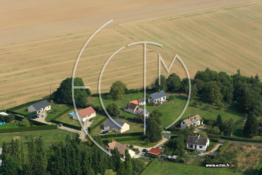 Photo arienne de Le Chesne (Le Val)