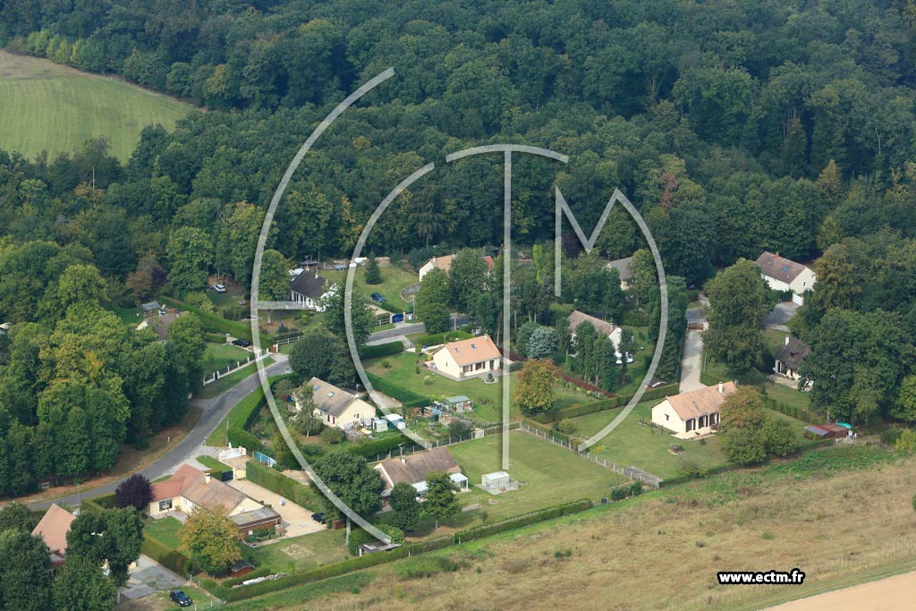 Photo arienne de Le Val Dor - Le Fresne (Lotissement les Bois de Heurteloup)