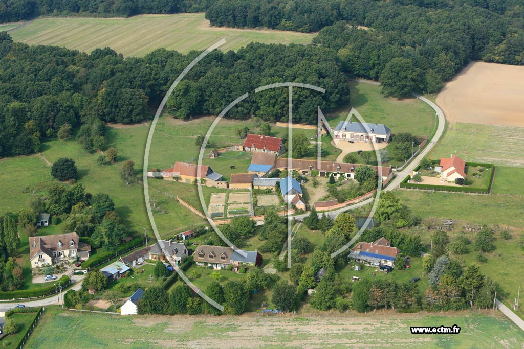 Photo arienne de Le Roncenay-Authenay (Le Gbert)