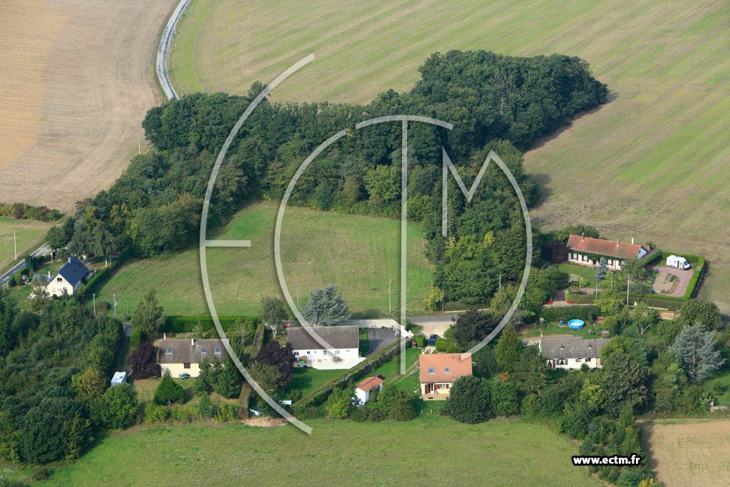 Photo arienne de Le Roncenay-Authenay (Le Mont Larron)