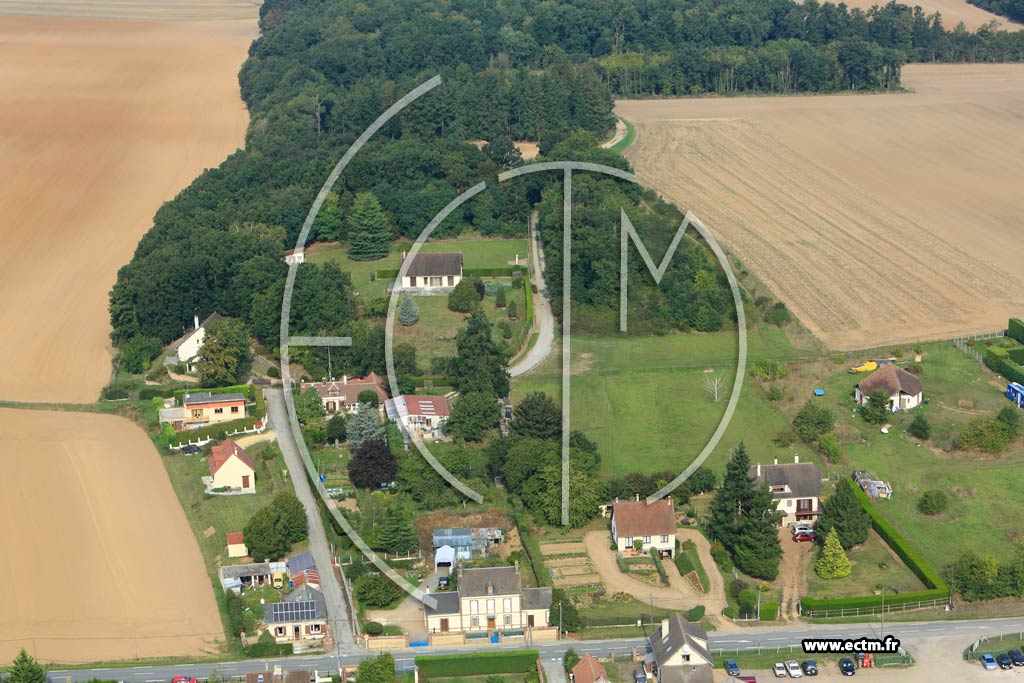 Photo arienne de Le Roncenay-Authenay (Le Moulin l'Eteuil)
