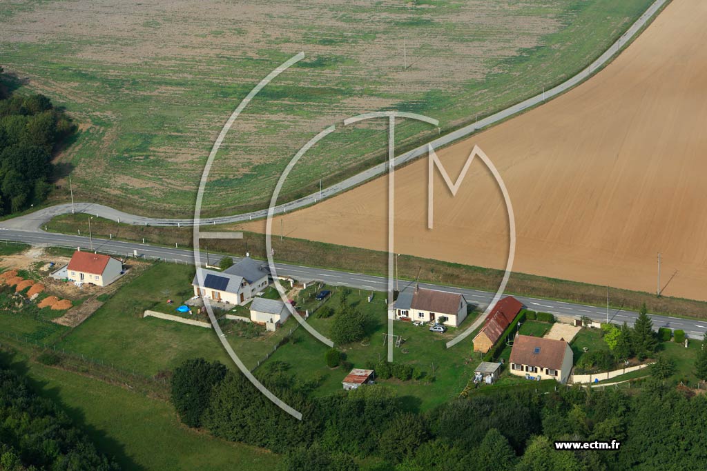 Photo arienne de Le Roncenay-Authenay (Le Moulin l'Eteuil)