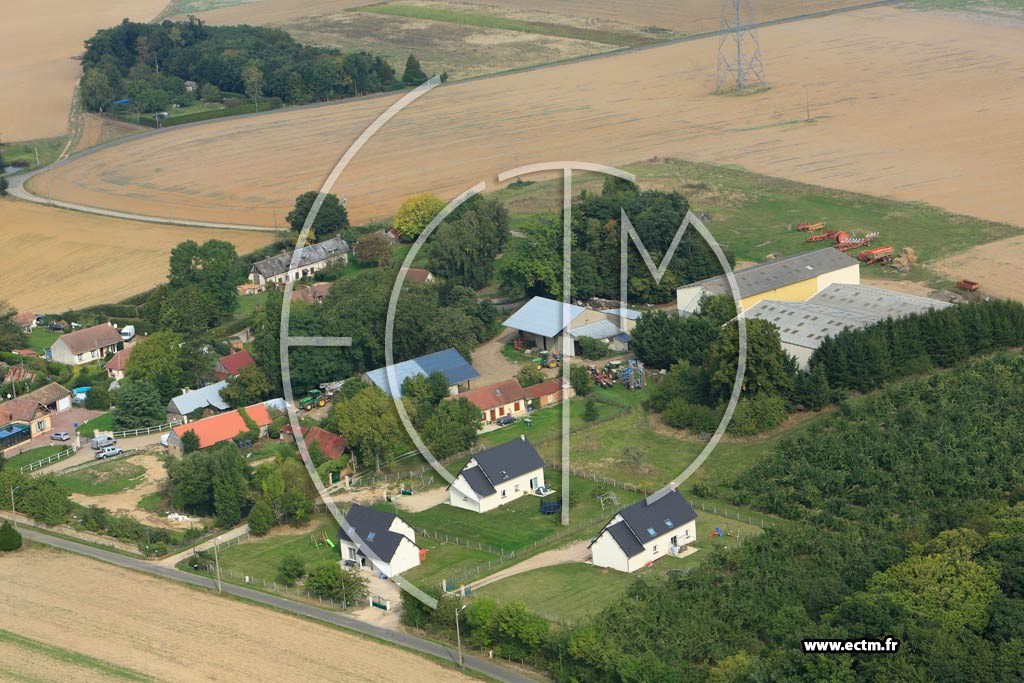 Photo arienne de Le Sacq (Le Buisson Hardouin)
