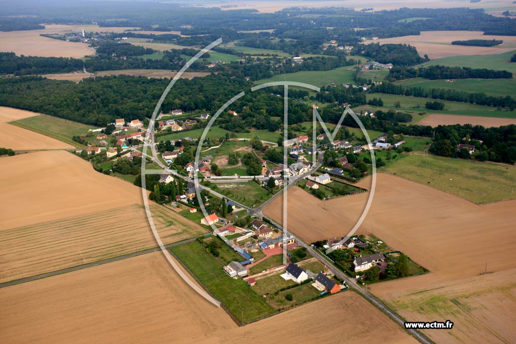 Photo arienne de Le Sacq (Le Haut Sacq)