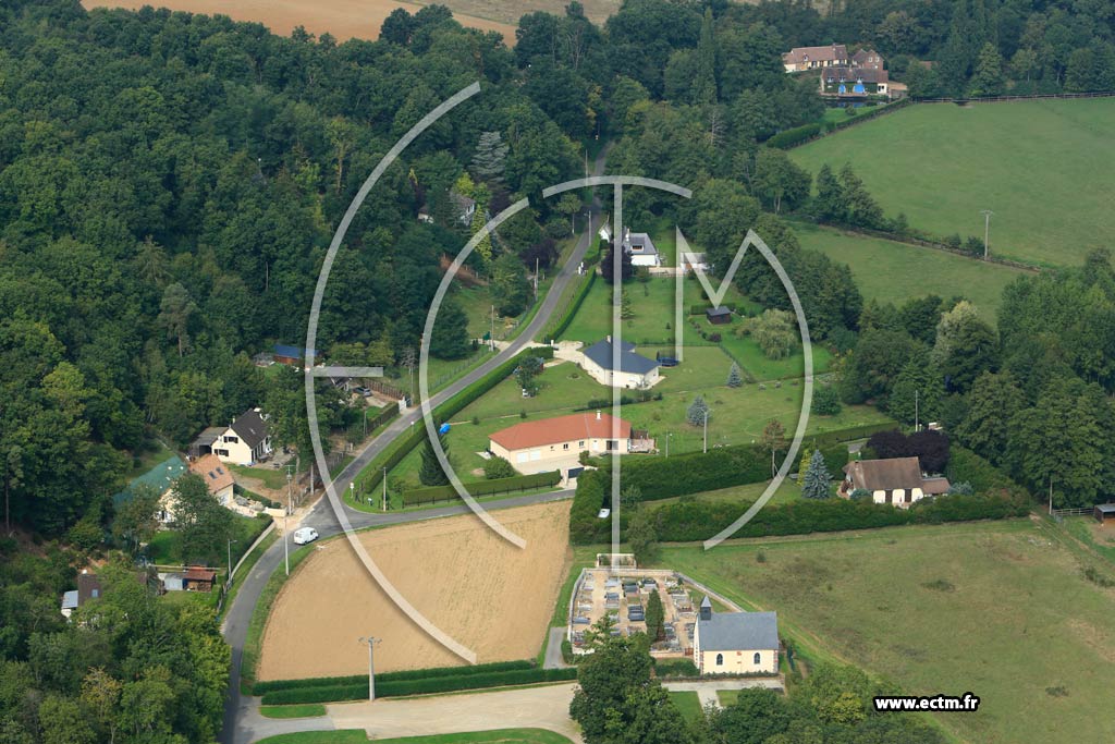 Photo arienne de Le Sacq (Le Haut Sacq)