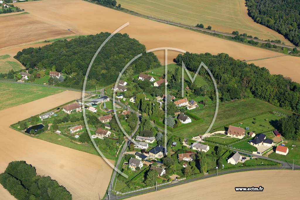 Photo arienne de Le Val-David (Le Buisson Rabot)