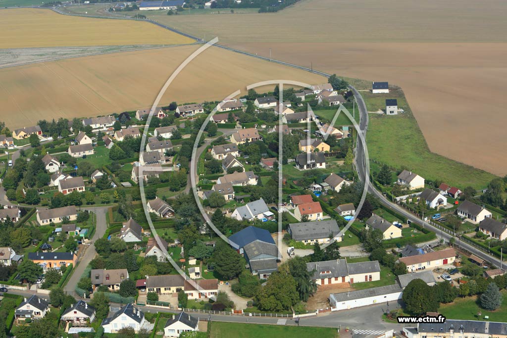 Photo arienne de Le Vieil-vreux