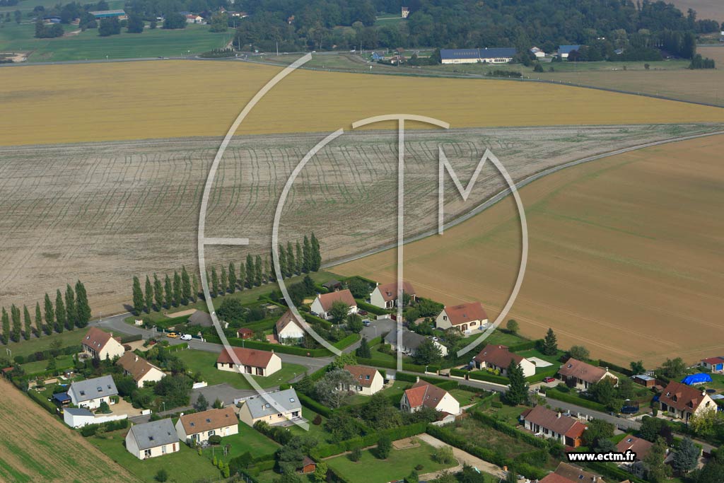 Photo arienne de Le Vieil-vreux
