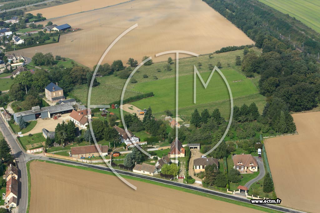 Photo arienne de Le Vieil-vreux (Le Coudray)