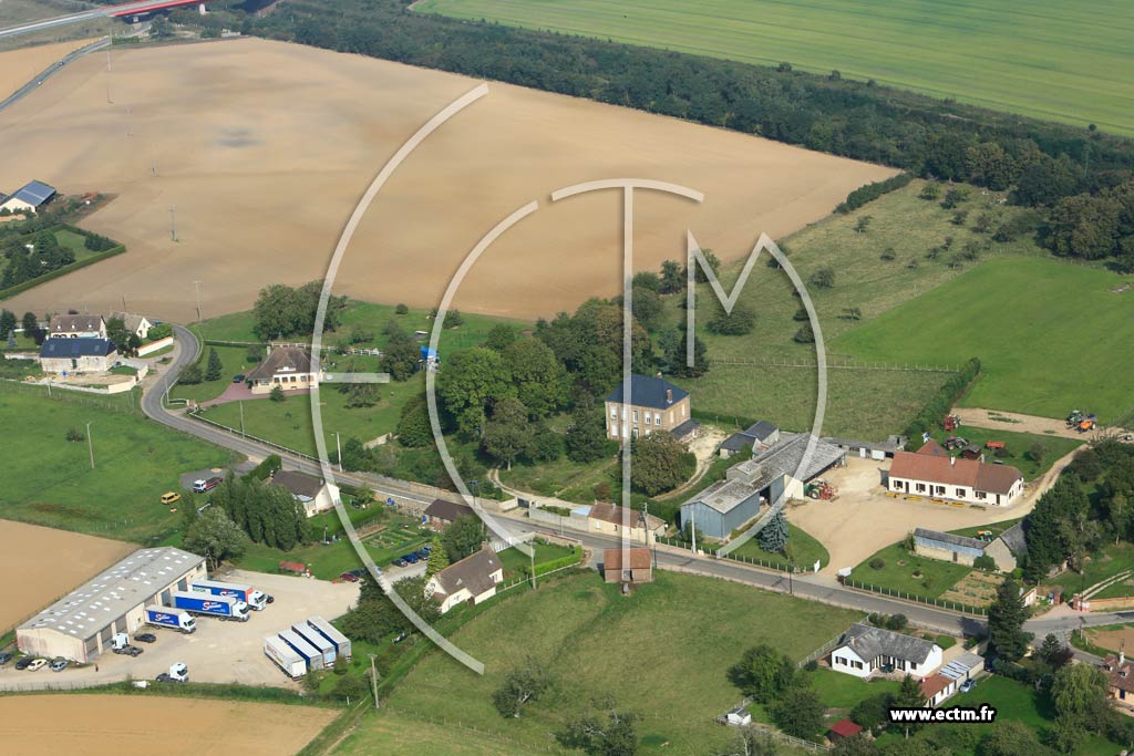 Photo arienne de Le Vieil-vreux (Le Coudray)