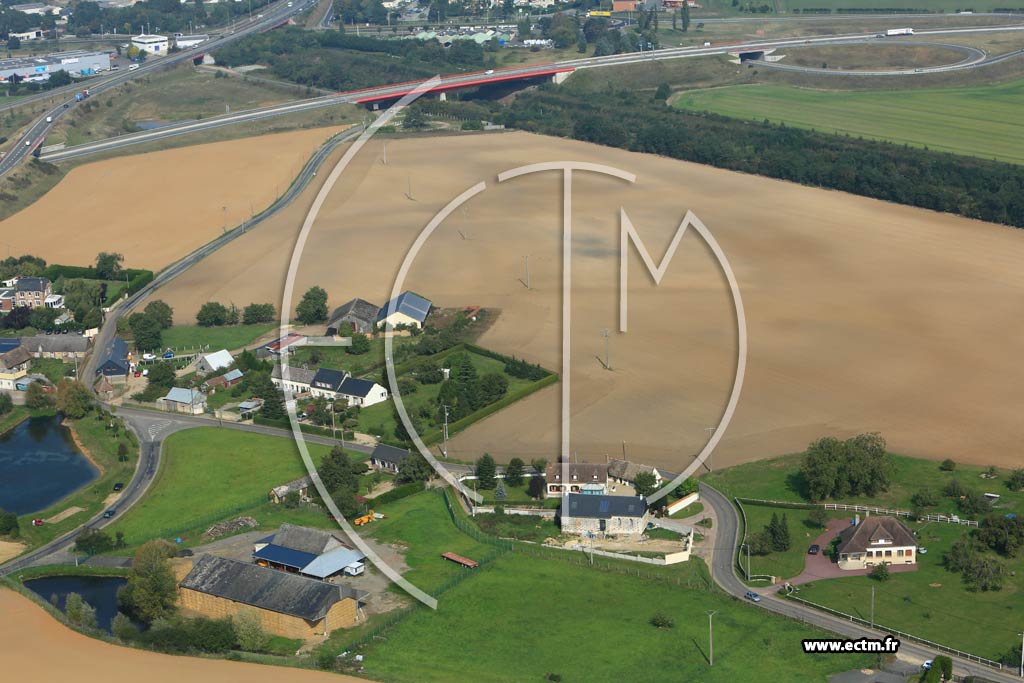 Photo arienne de Le Vieil-vreux (Le Coudray)