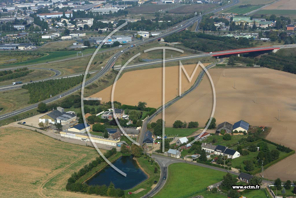 Photo arienne de Le Vieil-vreux (Le Coudray)