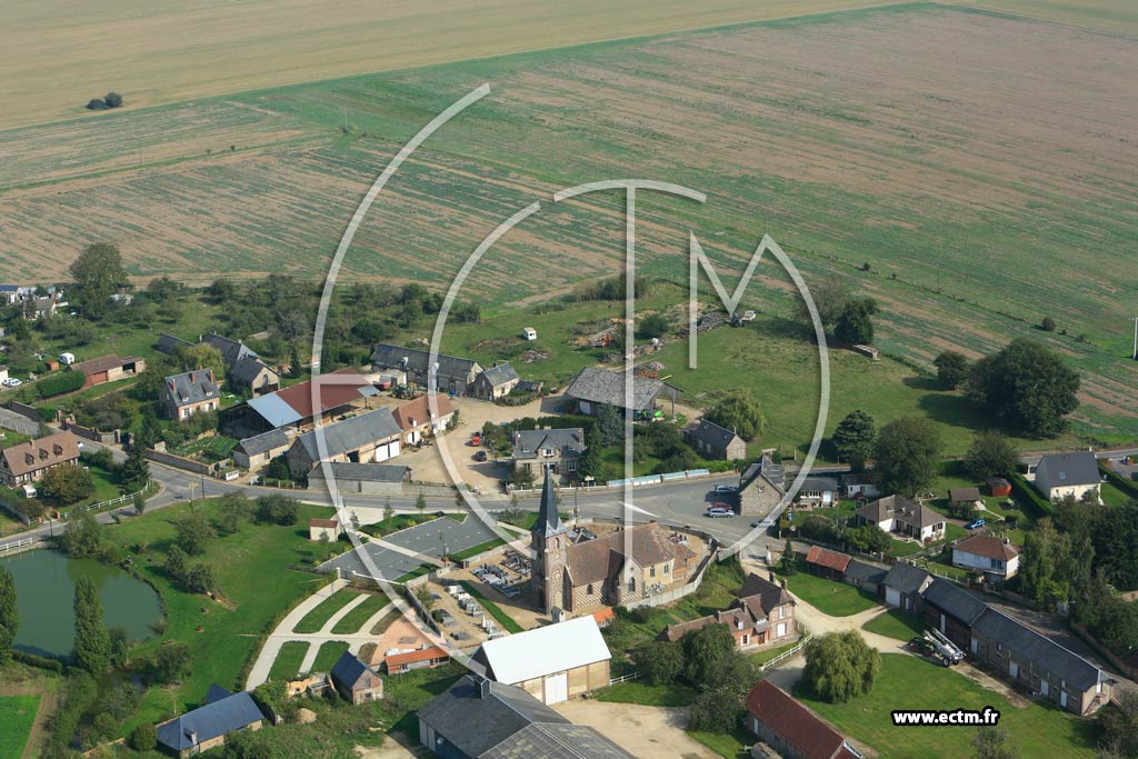 Photo arienne de Le Vieil-vreux (Saint-Aubin du Vieil vreux)