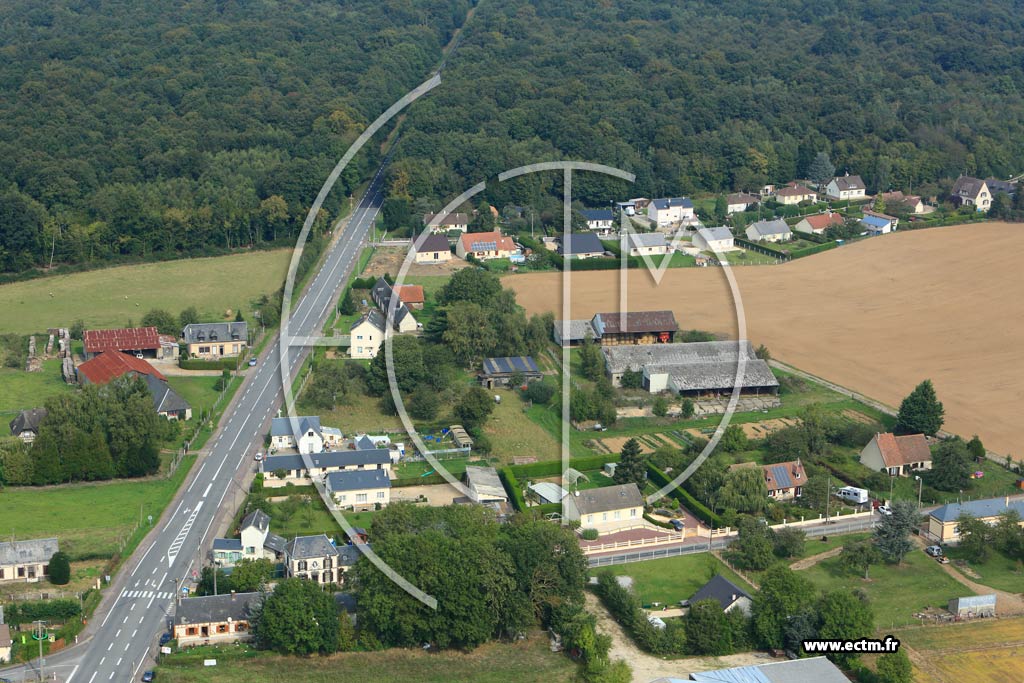 Photo arienne de Nagel-Sez-Mesnil