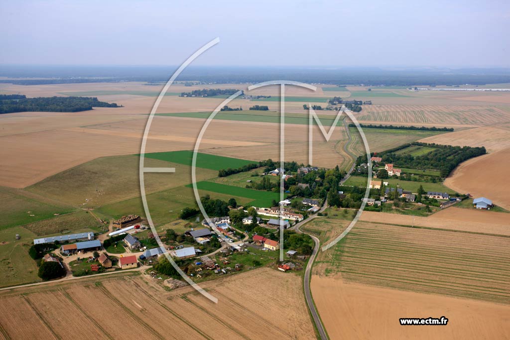 Photo arienne de Nogent-le-Sec (Le Mnillet)