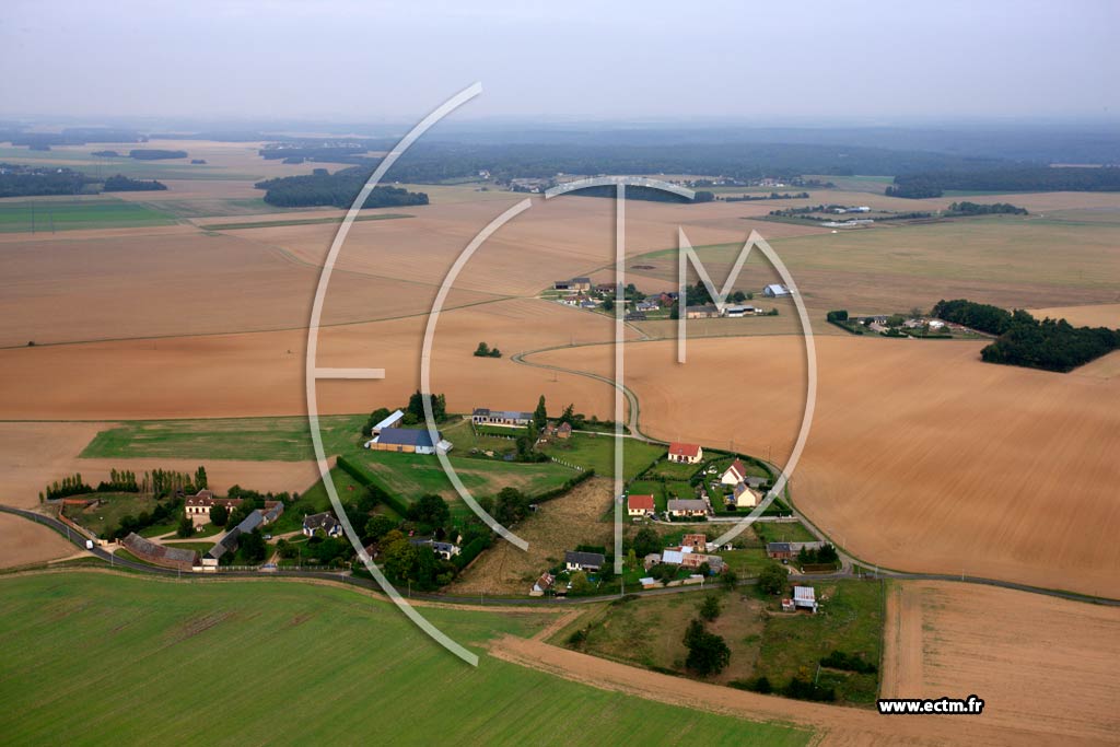 Photo arienne de Nogent-le-Sec (Les Grands Gomberts)