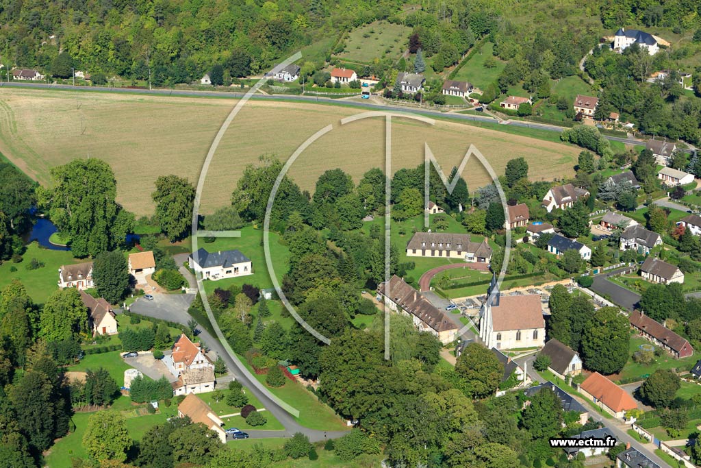 Photo arienne de Normanville