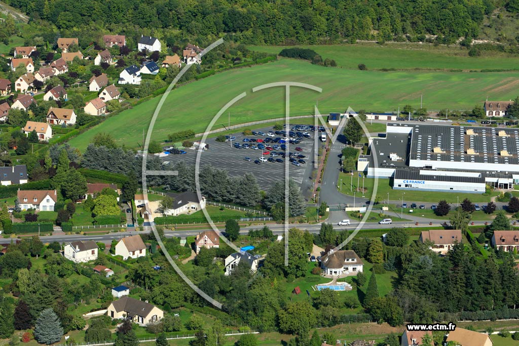 Photo arienne de Pacy-sur-Eure