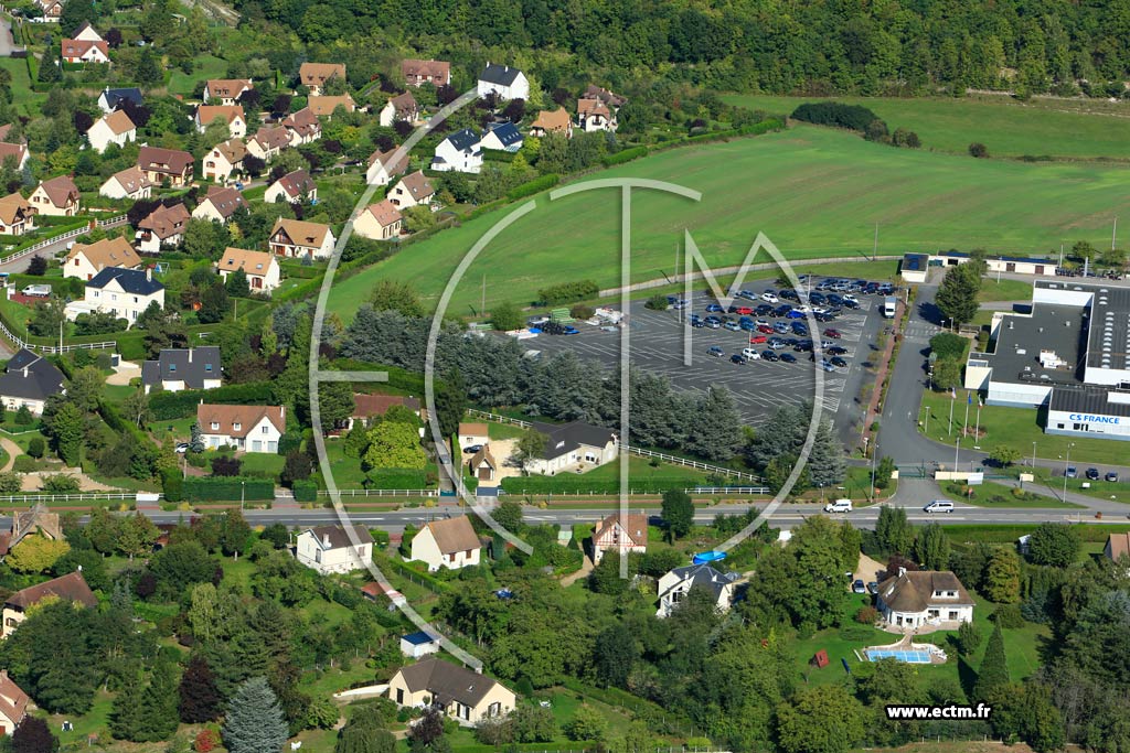 Photo arienne de Pacy-sur-Eure