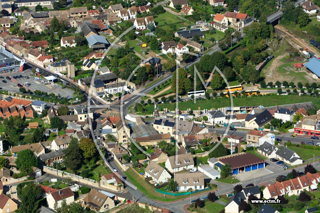 Photo arienne de Pacy-sur-Eure