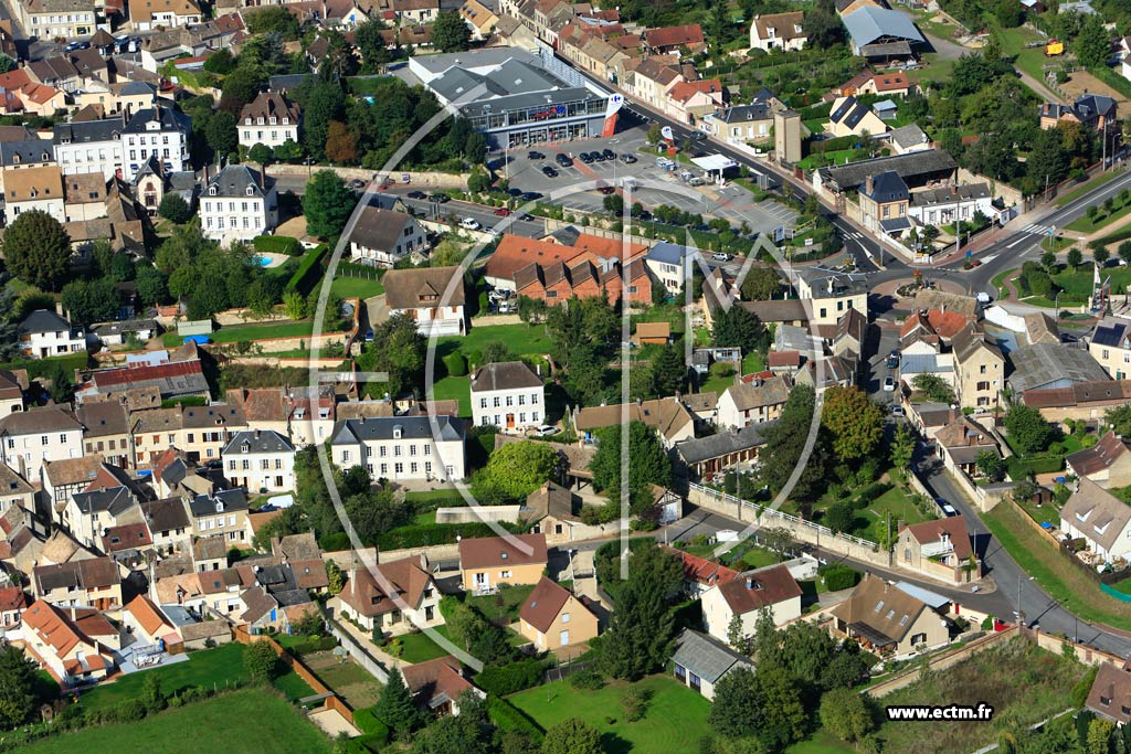 Photo arienne de Pacy-sur-Eure