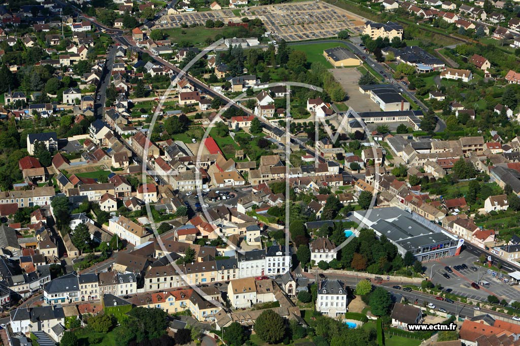 Photo arienne de Pacy-sur-Eure