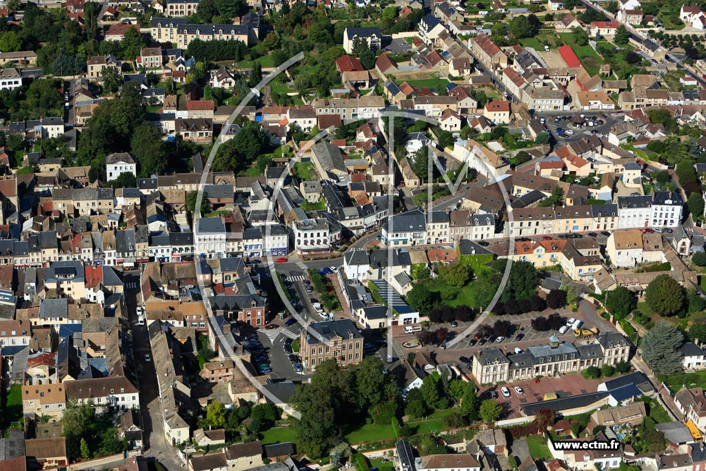 Photo arienne de Pacy-sur-Eure
