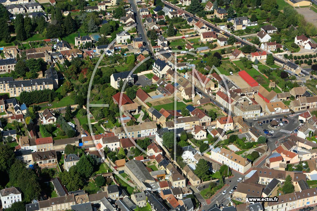 Photo arienne de Pacy-sur-Eure