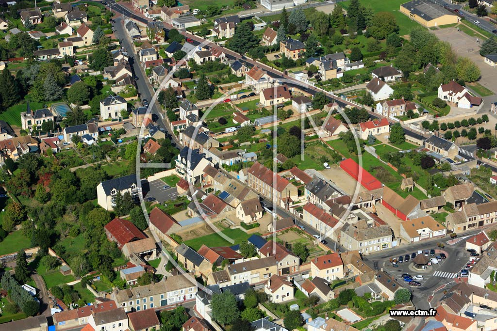 Photo arienne de Pacy-sur-Eure