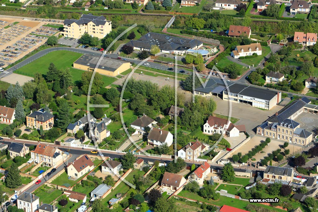 Photo arienne de Pacy-sur-Eure