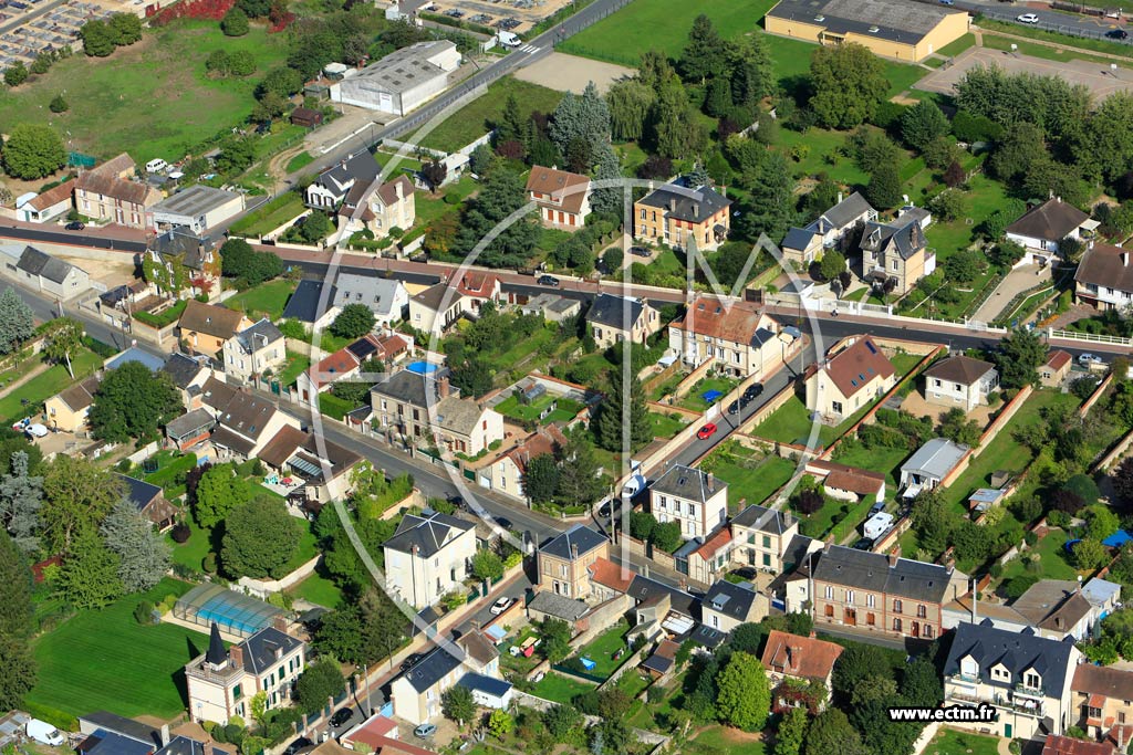 Photo arienne de Pacy-sur-Eure