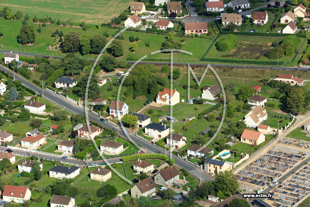 Photo arienne de Pacy-sur-Eure