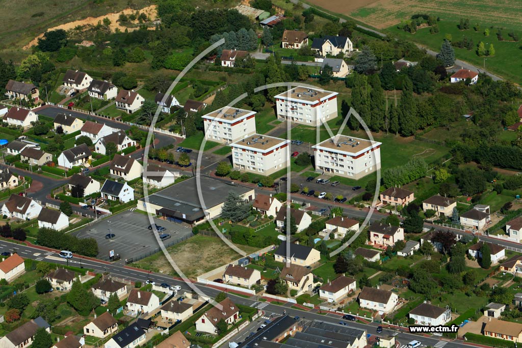 Photo arienne de Pacy-sur-Eure